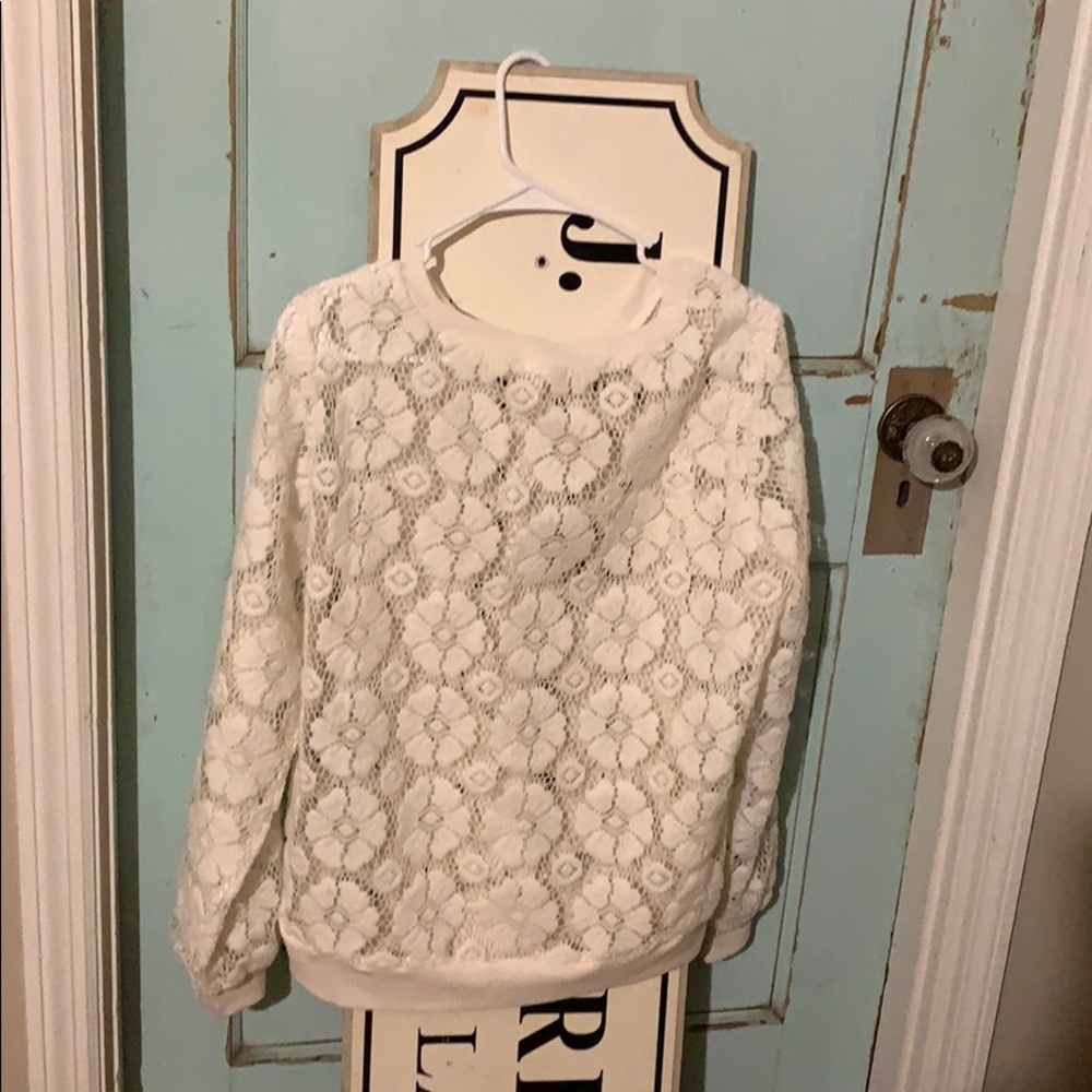 Maurice’s Lace sweater